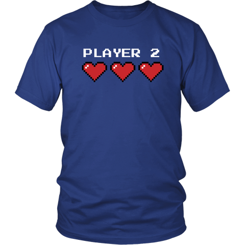 Player 2 Bride Two Sided T-Shirt