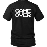 Bride Game Over 2 Sided T-Shirt