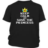 Keep Calm and Save the Princess T-Shirt
