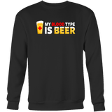 My Blood Type is Beer Hoodie