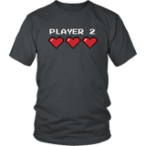 Player 2 Bride Two Sided T-Shirt