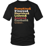 Fall Helvetica T-Shirt