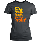Pumpkin Helvetica T-Shirt