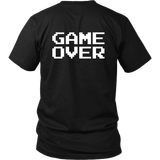 Groom Game Over 2 Sided T-Shirt