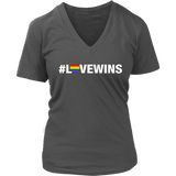 Love Wins T-Shirt (white text)