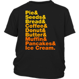 Pumpkin Helvetica T-Shirt