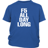 F5 Internet Typography T-Shirt