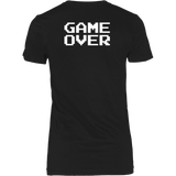 Bride Game Over 2 Sided T-Shirt