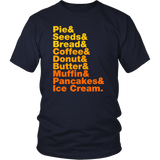 Pumpkin Helvetica T-Shirt
