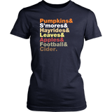 Fall Helvetica T-Shirt
