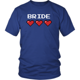 Bride Game Over 2 Sided T-Shirt