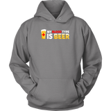 My Blood Type is Beer Hoodie