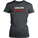 Groom Game Over 2 Sided T-Shirt