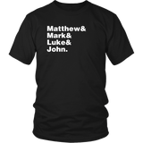 Gospels Helvetica T-Shirt