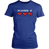 Player 2 Bride Two Sided T-Shirt