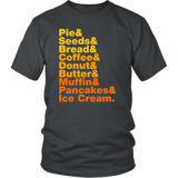 Pumpkin Helvetica T-Shirt