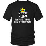 Keep Calm and Save the Princess T-Shirt