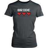 Bride Game Over 2 Sided T-Shirt