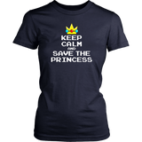 Keep Calm and Save the Princess T-Shirt