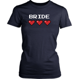 Bride Game Over 2 Sided T-Shirt