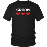 Groom Game Over 2 Sided T-Shirt