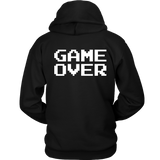 Player 1 Groom Two Sided Hoodie