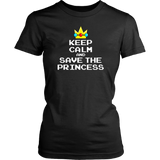 Keep Calm and Save the Princess T-Shirt