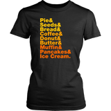 Pumpkin Helvetica T-Shirt