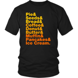 Pumpkin Helvetica T-Shirt