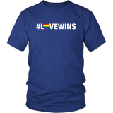 Love Wins T-Shirt (white text)