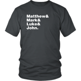 Gospels Helvetica T-Shirt