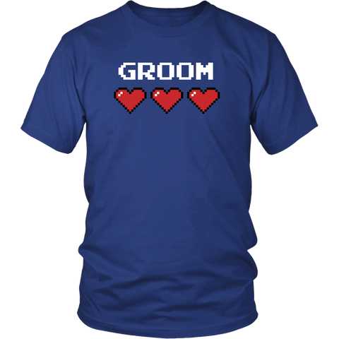 Groom Game Over 2 Sided T-Shirt