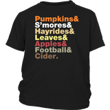 Fall Helvetica T-Shirt
