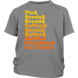 Pumpkin Helvetica T-Shirt