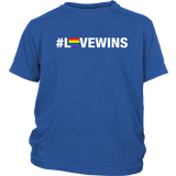 Love Wins T-Shirt (white text)