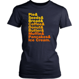 Pumpkin Helvetica T-Shirt