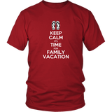 Keep Calm Family Vacation T-Shirt