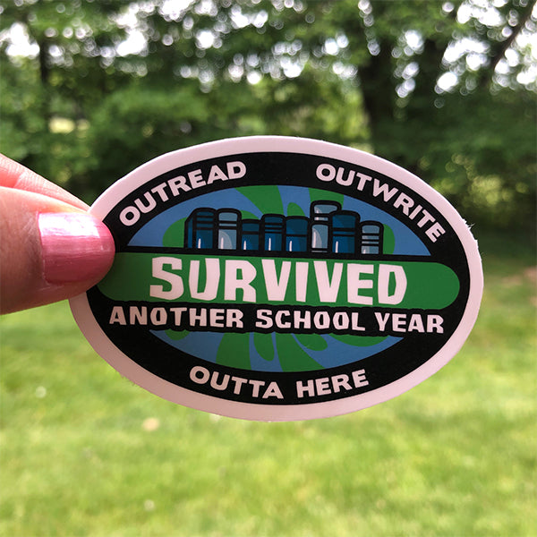 School Survivor Sticker