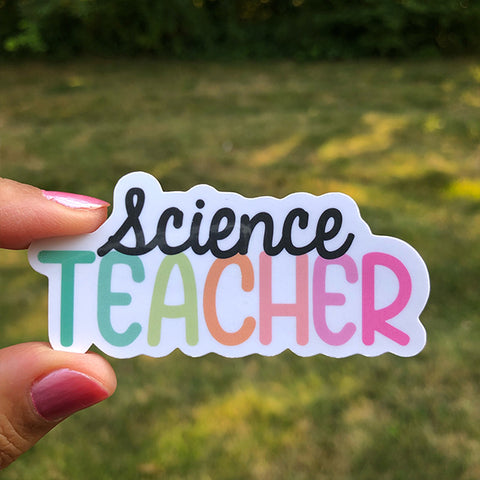 Science Teacher Sticker