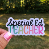 Special Education Teacher Sticker