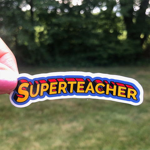 Superteacher Sticker