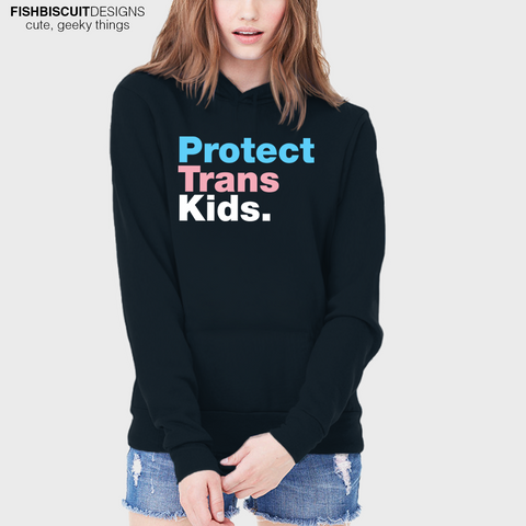 Protect Trans Kids Flag Hoodie